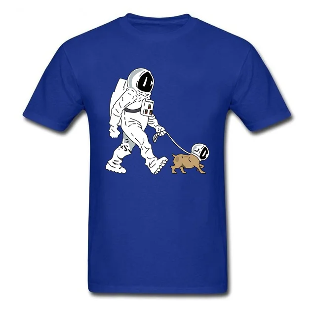 Palestre Allenamento T Shirt Spacex Astronave Astronauta Cane Tees The Walking Dead Topshirt Starmanx Space Uomo T-Shirt Uomo Tshirt