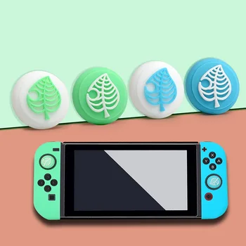 

Tree Leaf Joystick Cap Cover For Nintendo Switch NS Lite AnimaCrossing Games Skin Joy-Con Controller Gamepad Case Accessories