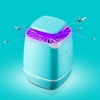 

Electric Harmless Mosquito Killer Lamp LED Photocatalysis Mute No Radiation Fly Insect Anti Mosquitos Trap Repellent Light