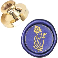 

1PC Hand Picking Haunted House/Pumpkin Ghost Wax Seal Stamp Head Replacement Vintage Sealing Wax Stamp Heads Only No Handle