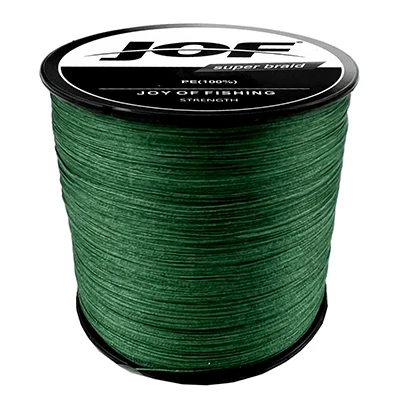 JOF 12 Strands 300m PE Carp Fishing Line Pesca Braided Wire 33-149.9LB  Peche MultiColor Cord Smooth for Bass Fish