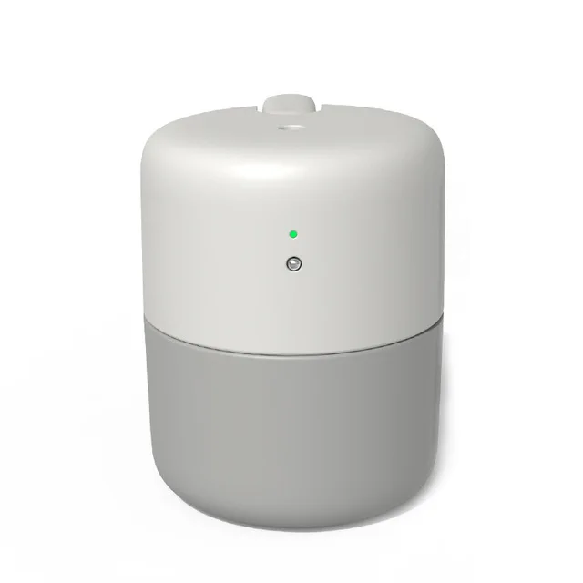 gray DEKAXI 420 мл большой объем опрыскиватель USB Настольный увлажнитель бесшумный очиститель воздуха сенсорный выключатель Умный анти-сухой дизайн бытовой - Цвет: gray