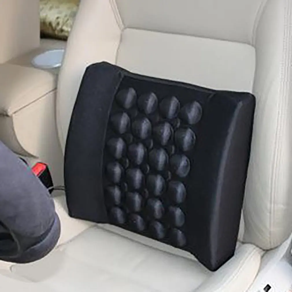 

Electric Vibration Car Massager Waist Pillow Back Lumbar Supporting Seat Essential Accessories