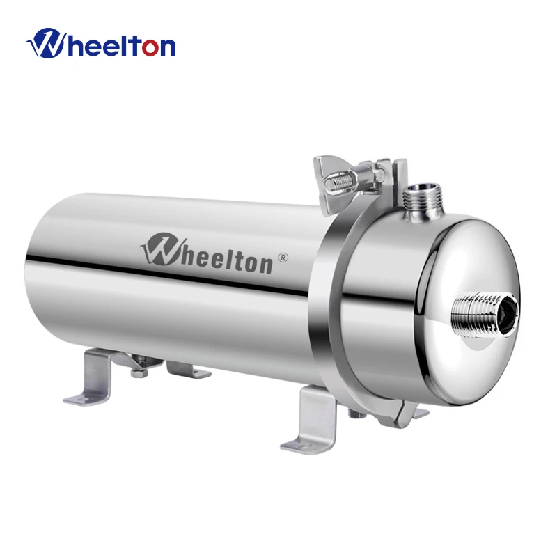Wheelton 304 Stainless Steel Water Filter Pvdf Ultrafiltration Purifier