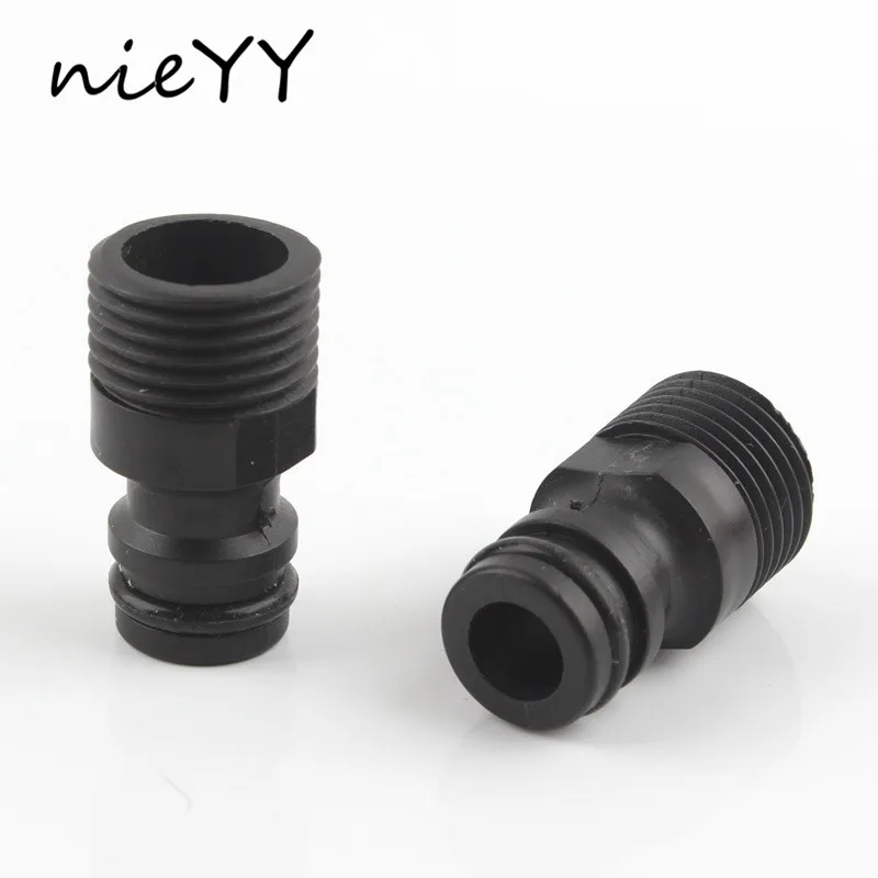 

5pcs 1/2 inch Male Thread Quick Connector 1/2'' Faucet Adapter 16mm Hose Joint Garden Irrigation Car Wash Water Gun Accessories