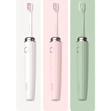 Электрическая звуковая зубная щетка Беспроводная зарядка Водонепроницаемый Вибратор автоматическая зубная щетка уход за зубами для взрослых Чистка зубов