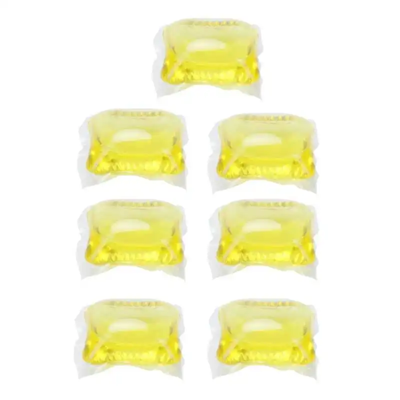 60Pcs 8.3g Bathroom Laundry Bead Capsule Dissolve Cleaner Laundry Pod Washing Supplies