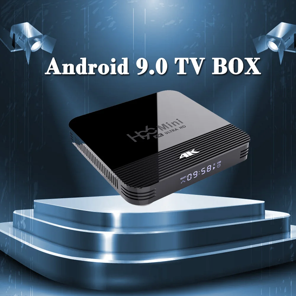

New Android 9.0 Smart TV Box 2.4G/5G WIFI Bluetooth 4.0 2GB 16GB Set Top Box Rockchip RK3228 H96 mini Smart tv Box 4K