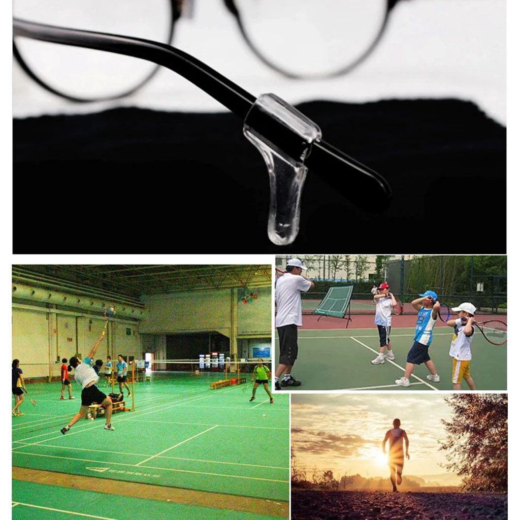 2pcs Anti-Slip Nosepad Replacement Nose Pads Eyewear Glasses Repair Kit for Eyeglass Sunglasses Repairing