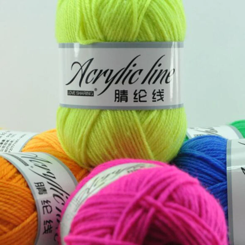 

New 50g/ball High Quality Warm DIY Milk Cotton Baby Wool Knitting Children Hand Knitted Knit Blanket Crochet Yarn
