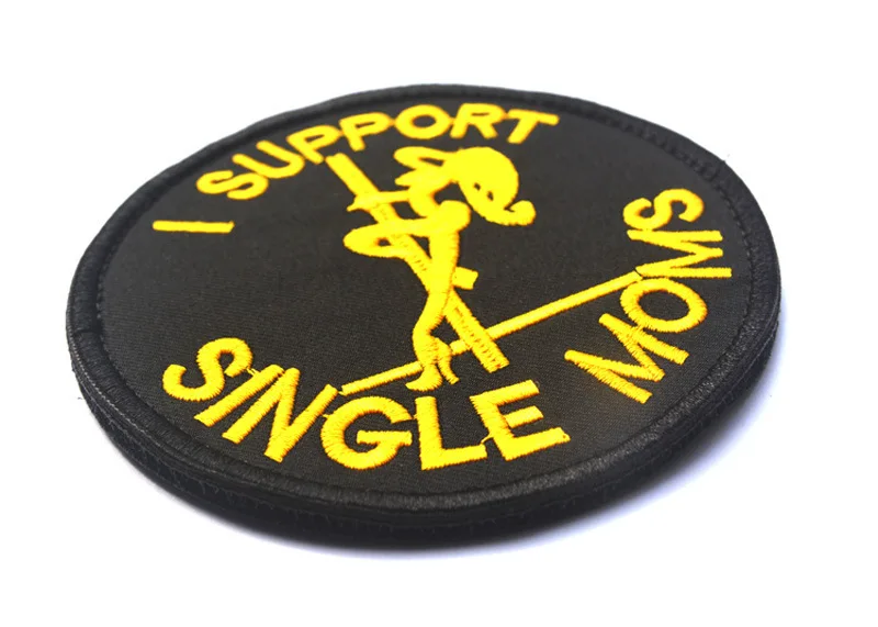 

I Support Single Mums Back PVC Morales' PATCH