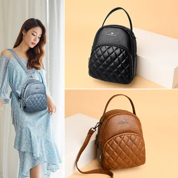 

Kangaroo 2020 College Style Single Shoulder Messenger Rhomboid Backpack School Bag