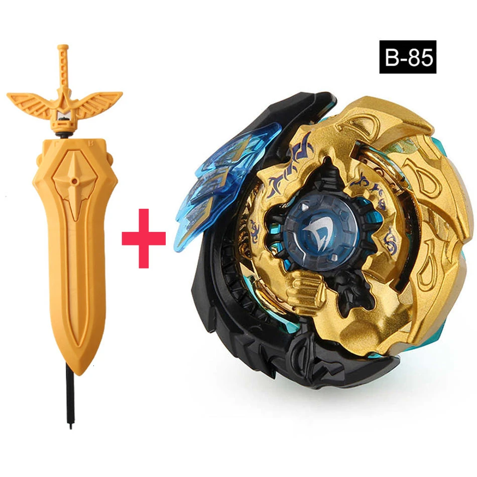 Burst Toys B131 B150 Bey Bay Top с пусковой установкой Золотая версия Металл Fusion God Tops спиннинг битва игрушка лезвия детский подарок - Цвет: B-85