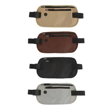 

Unisex RFID Blocking Slim Waist Fanny Pack Belt Phone Pouch Travel Hip Purse M6CC