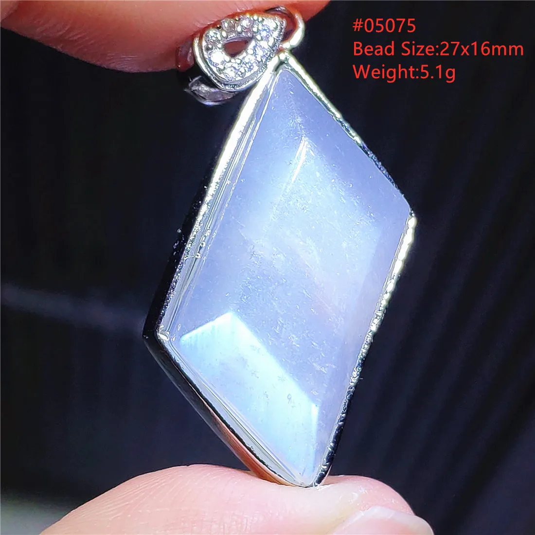 tiffany bracelet Natural Blue Light Moonstone Pendant Women Men Beads Water Drop Rectangle Crystal Moonstone Bead Necklace Healing AAAAA engagement rings