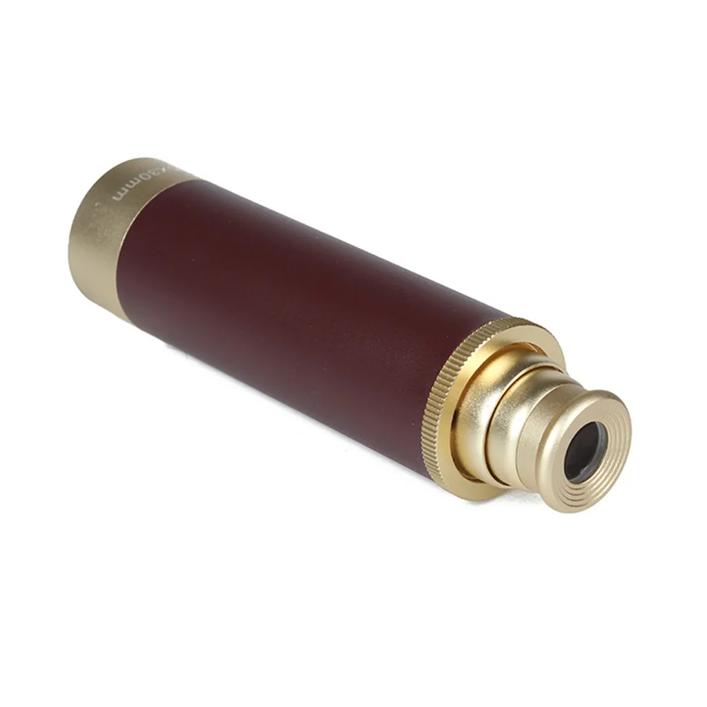 Высокое Качество Латунный телескоп 25x30 Zoomable Spyglass складной ручной монокуляр телескоп портативный Кемпинг Туризм объектив телескоп