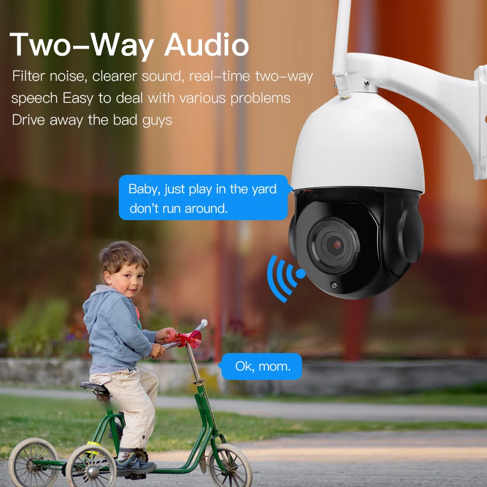 US $135.89 2mp 5mp Home Wifi Security Camera 30x Optical Zoom Wireless 4g Sim Card Speed Dome Cctv Ip Camera Outdoor Surveillance Cam