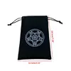 Altar Tarots Cloth Pentacle Tarots Game Tablecloth Board Game Playing Card Mat Velvet Tarots Storage Bag ► Photo 2/6