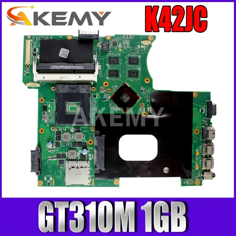 K42JC GT310M 1GB N11M-GE2-S-B1 with 8 video memory mainboard For Asus X42J A42J K42J A40J K42JC motherboard motherboard Test ok