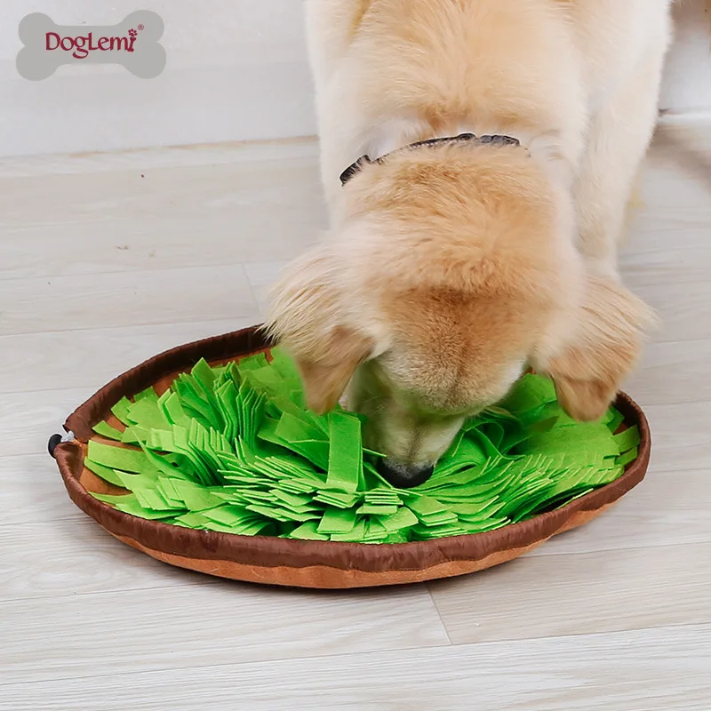 Pet Sniffing Coaster анти-удушье миска для собаки кота потребление энергии медленное питание одеяло паззл