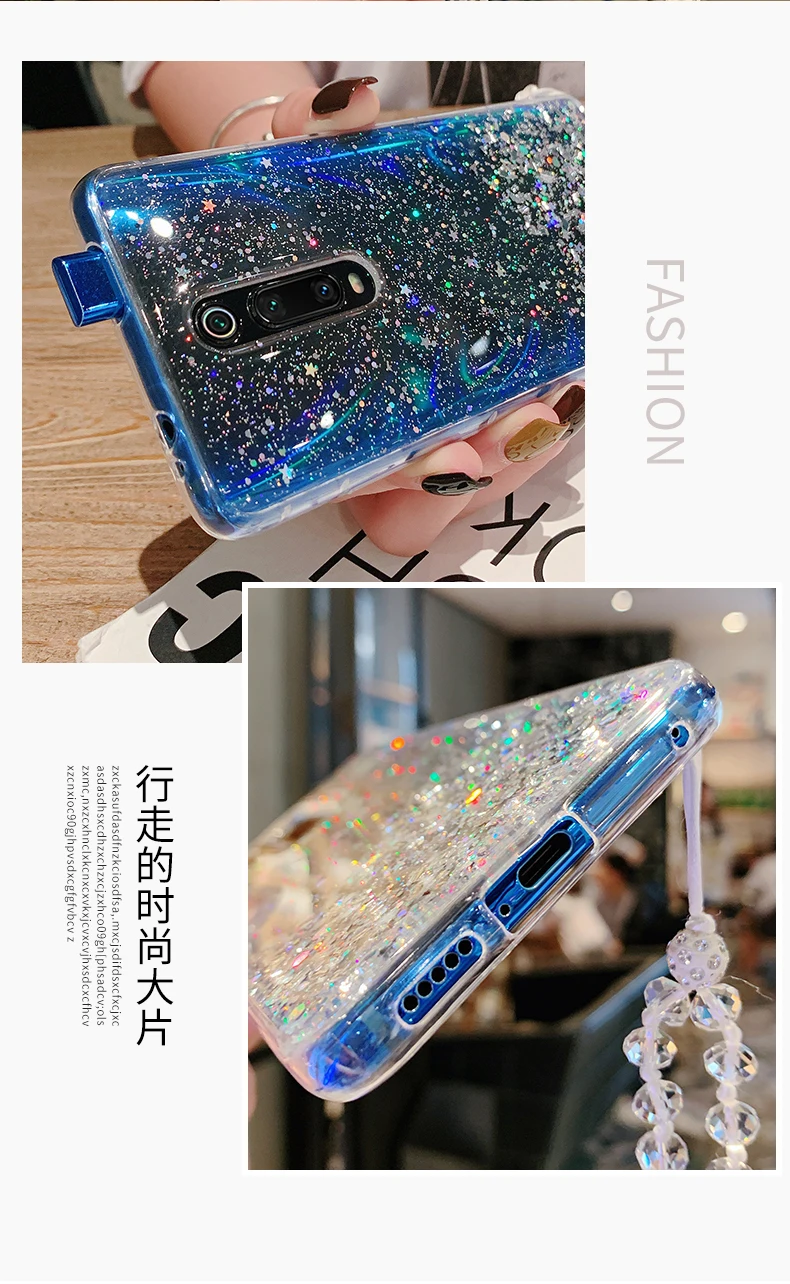 Для xiaomi mi 9T Pro Чехол Мягкий силиконовый блестящий прозрачный защитный чехол для xiaomi mi 9t mi 9t pro shell