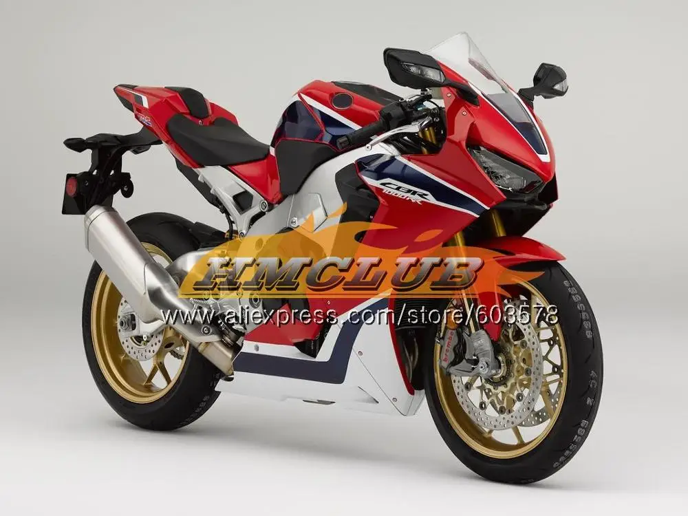 Впрыска+ бак для HONDA CBR1000 RR CBR 1000 RR красный белый 128CL. 6 CBR 1000RR CBR-1000RR CBR1000RR 17 18 обтекатели - Цвет: No. 4 Gloss