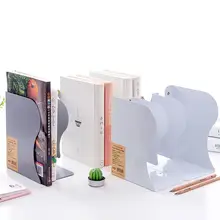 Телескопическая складная металлическая канцелярская книжная подставка держатель офисная Студенческая книжная полка