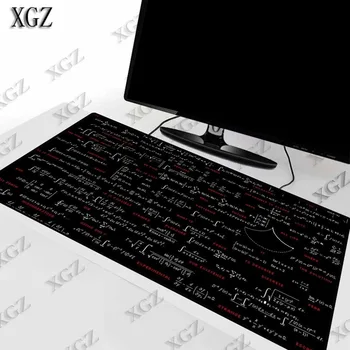 

XGZ Mathematical Formula Chemical Lock Edge Gaming Mouse Pad Gamer Game Anime Mousepad Desk Mat Speed Version for CSGO LOL Dota2