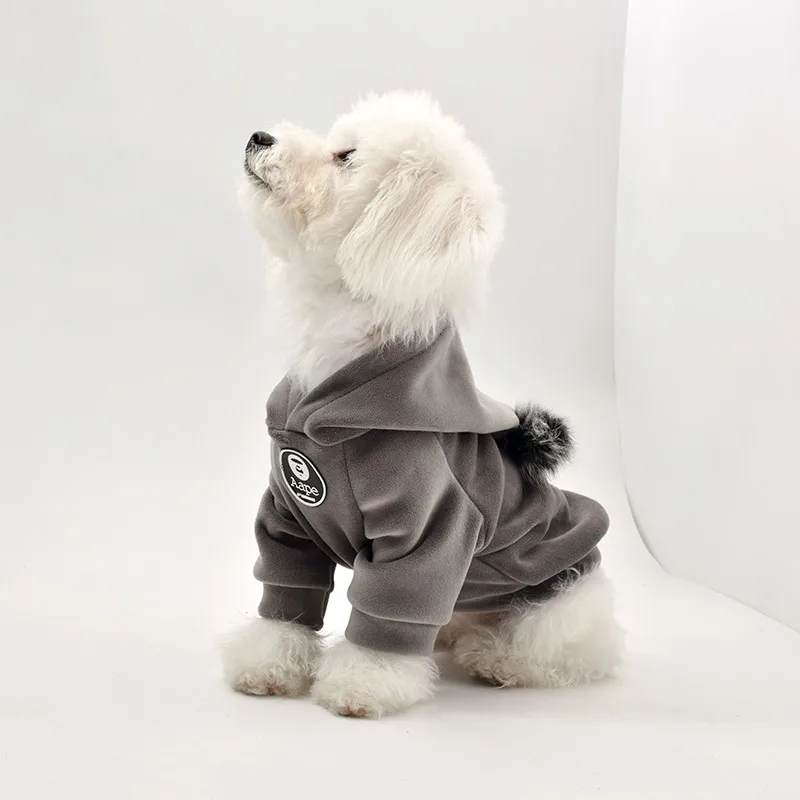 Одежда для собак, зимние теплые куртки для собак, щенков, чихуахуа, одежда с капюшоном для маленьких и средних собак, щенок йоркширского терьера, наряд S-XXL