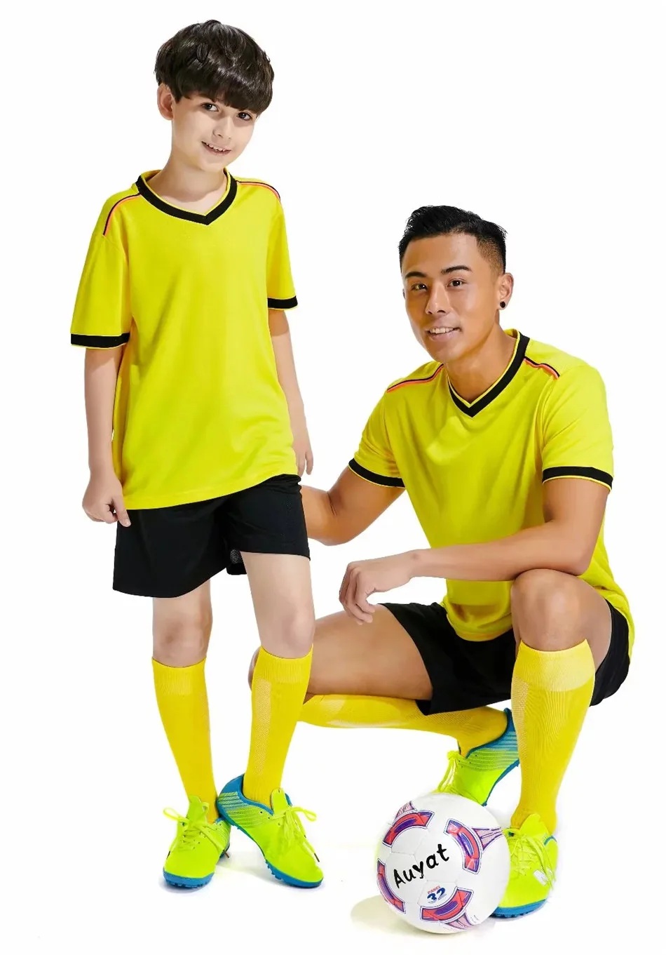 Новые мужские детские футбольные майки спортивная одежда Одежда для мальчиков и девочек, одежда для футбола, комплекты для футбола, тренировочные костюмы по индивидуальному заказу, носки