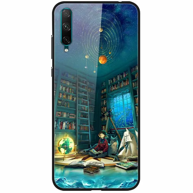 samsung cute phone cover Tempered Glass Cover For Samsung A7 2018 Case A9 2018 Hard Protective Funda For Samsung Galaxy A70 / Note 9 Cases Luxury Bumper kawaii samsung phone cases Cases For Samsung