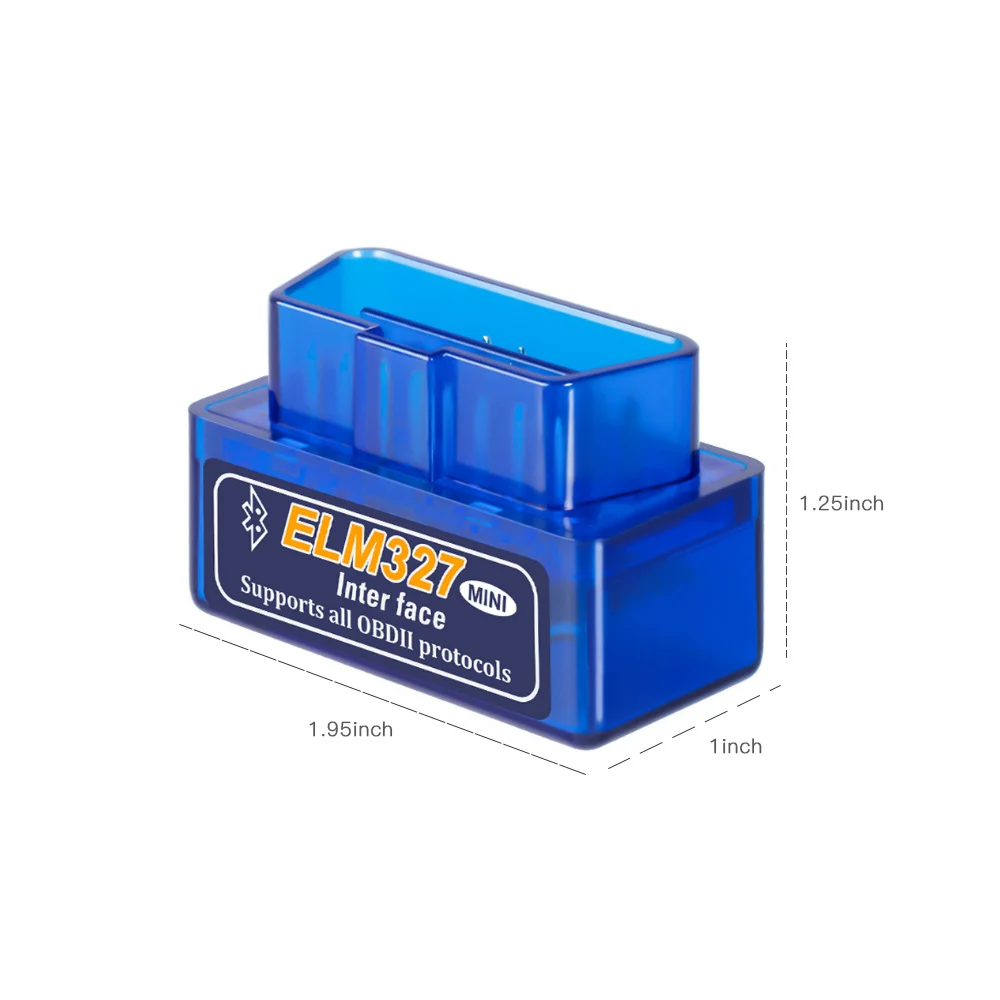 Автомобильный диагностический сканер ELM327 V2.1 Bluetooth инструмент OBD2 адаптер