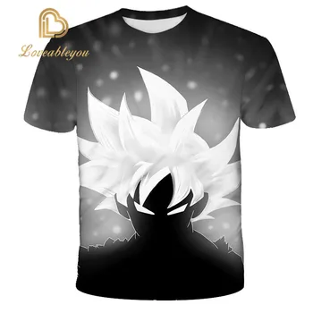 

New Dragon Ball Z Goku 3D T Shirt Short Sleeve O-Neck T-Shirt Summer Saiyan Vegeta Harajuku Clothing TShirt Asian Size Top Tees