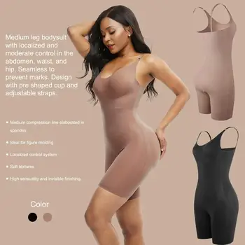 

Yumdo Women Full Body Shaper Seamless Firm Control Waist Underbust Waist Trainer Corset Girdle Bodysuit Shapewear