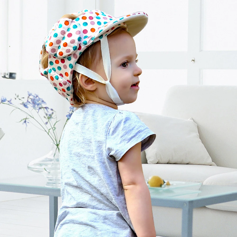 Защитная шляпа для малышей с защитой от падения Bbreathable cap, круглая крышка для малышей, мягкие шлемы для безопасности, J71