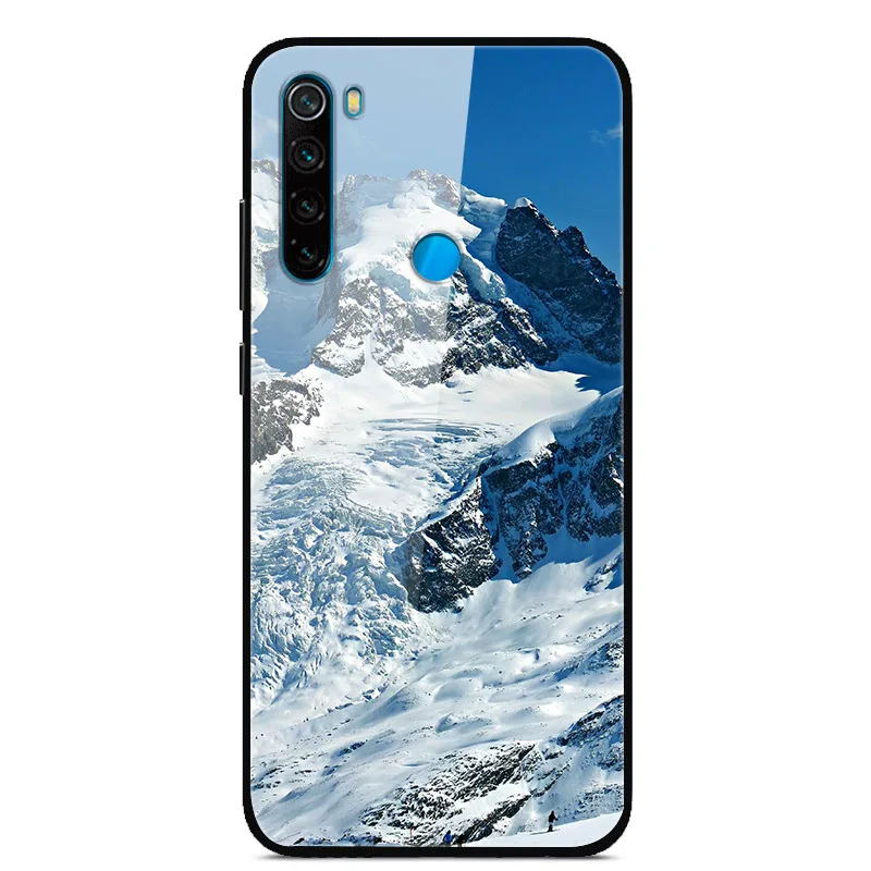 39 Чехол из закаленного стекла для Xiaomi Redmi Note 8 T, чехол для Xiaomi Redmi Note8T 8 T, мягкий чехол-бампер для Redmi Note 8 T 8 T, Funda - Цвет: 39