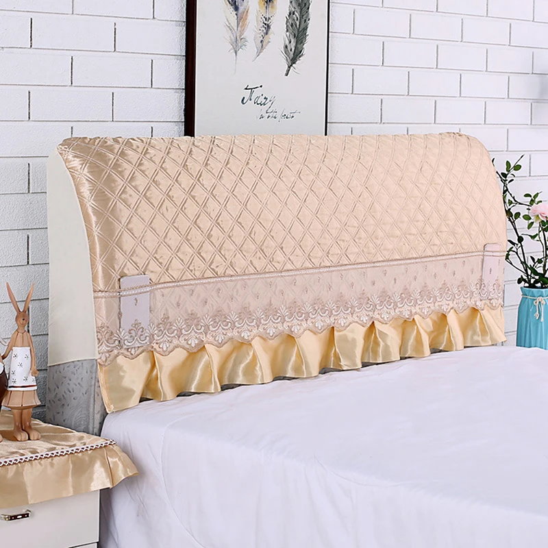 

Silk Imitation Bedside Cover Bed Covers All-inclusive Bed Cover Bedspreads Home Textile Bedroom Decor
