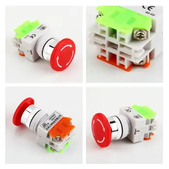 

1pc Emergency Stop Switch Push Button Mushroom Push Button hot selling