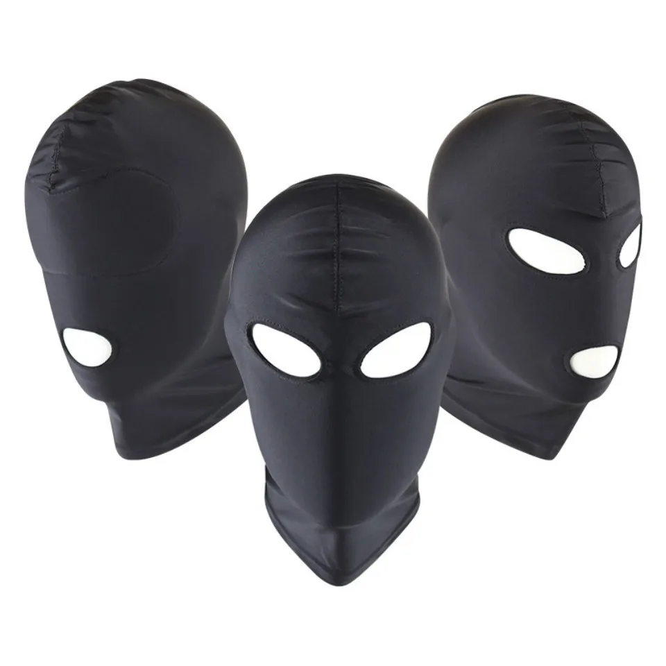 Sexy Mask 4 Style Hood Lingerie Open Mouth Eye BDSM Headgear Cosplay Slave Bondage Toys for adults | Красота и здоровье