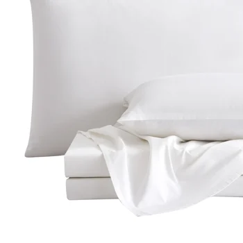 

100% Cotton White Parure Sheet Set Bedding Set Bed Set Boho Bed Sheets Bed Cover Sets Flat Sheet Pillowcase