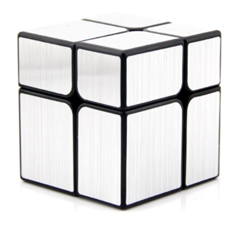 YJ зеркало 2x2x2 Mgaic Cube 2x2 литое покрытие Cubo Magico профессиональная скоростная головоломка антистресс игрушки для детей