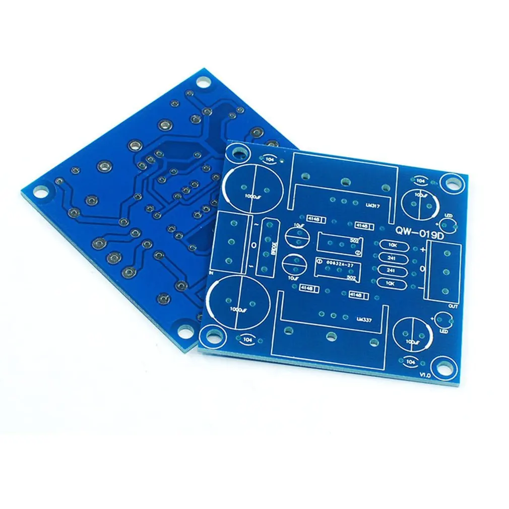 LM317 LM337 положительное и отрицательное Двойное Питание регулируемая плата питания выпрямитель и фильтр плата питания DIY Kit