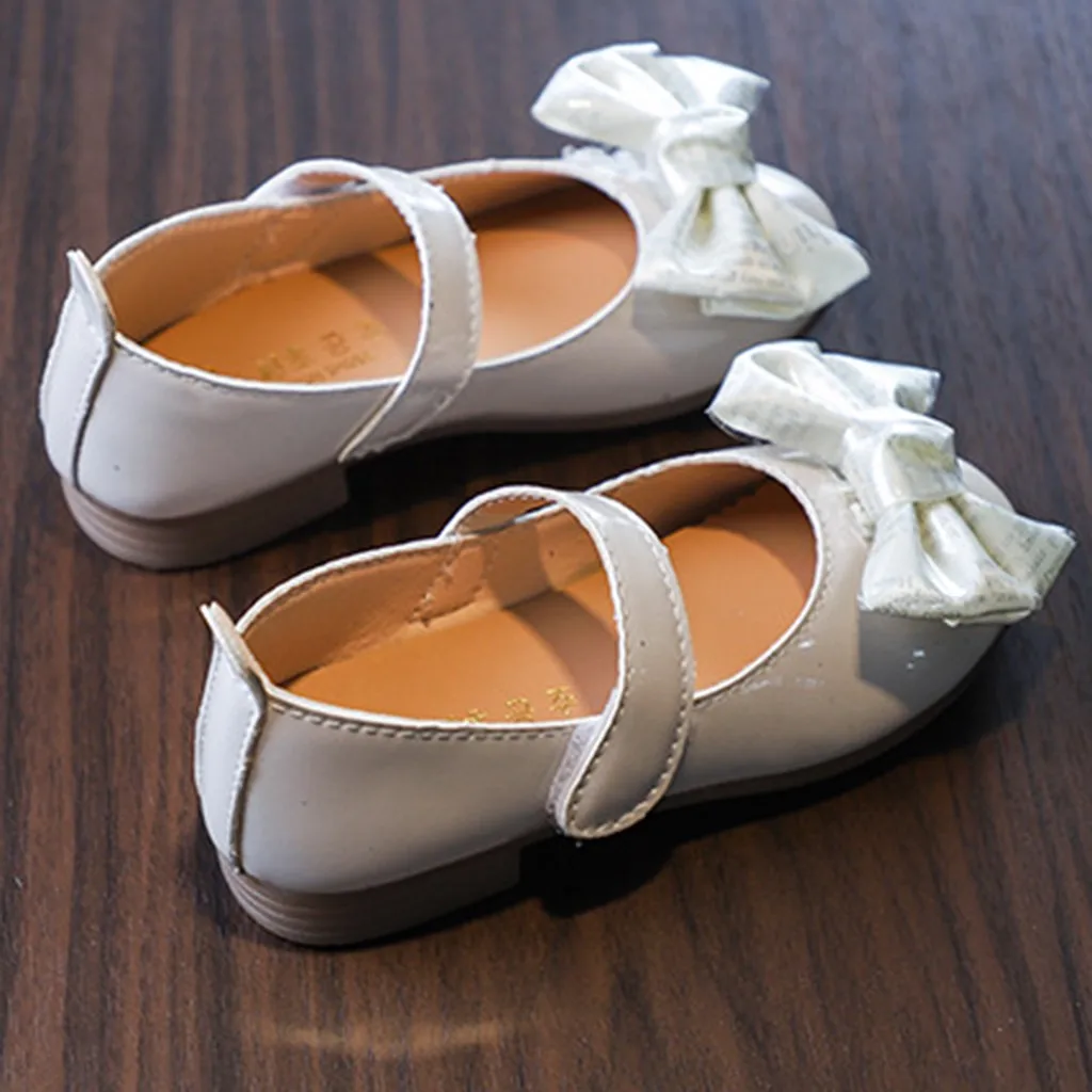 Детская модная Танцевальная обувь принцессы из нубука с бантом для маленьких девочек; Повседневная модная Осенняя обувь в стиле пэчворк; повседневные кроссовки для мальчиков
