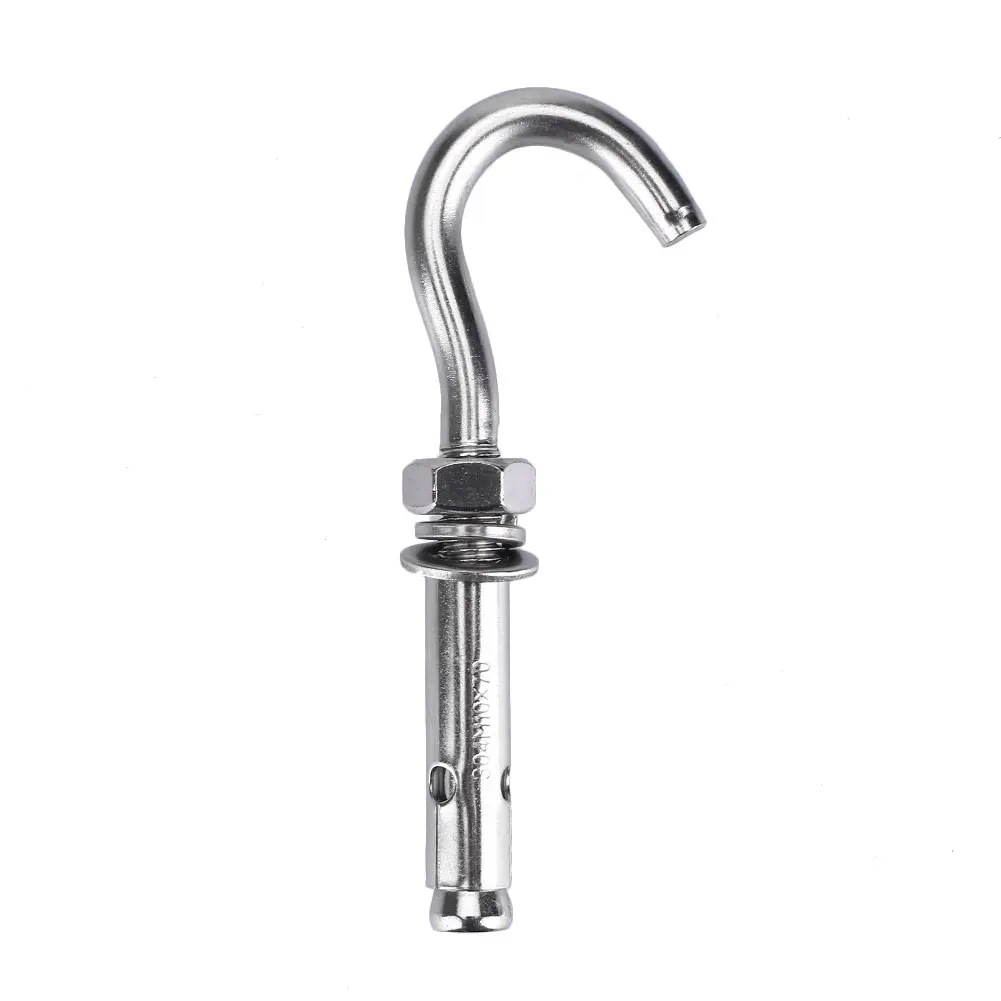 Stainless Steel Expansion Hook Sandbag Hook Four Patterns Silver Durable