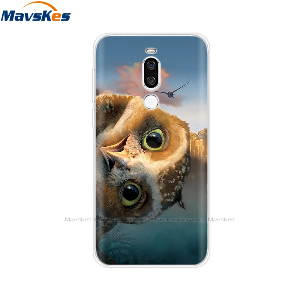 Cases For Meizu Back Cover For Meizu X8 X 8 Flowers Cat Patterned Phone Shell Cover Soft TPU Silicone Protective Cases Fundas Coque For Meizu X8 cases for meizu black Cases For Meizu