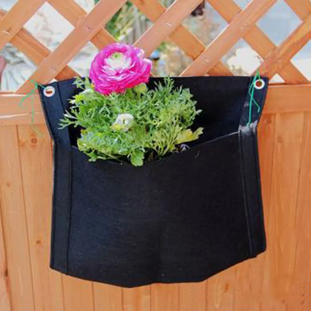Blanket Hanging Planter System Garden Plant Greening Wall Planting Bag
