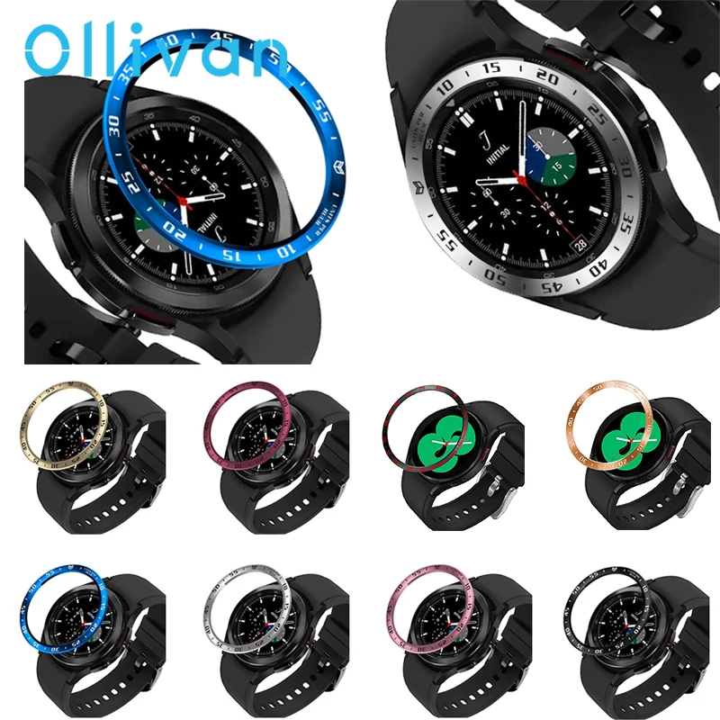 New Bezel Ring Styling Metal Case For Samsung Galaxy Watch 4 Classic