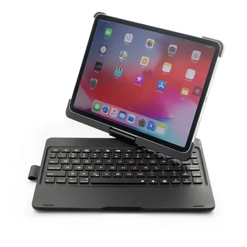 

Portable 360 Degree Rotation Smart Bluetooth Keyboard Cases for Apple iPad Pro 11 2020 Tablet Case with Keyboard LED Backlight