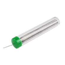 1 шт. 1,0 мм 40/60 Олово/Смола Флюс Канифоль Ядро пайки провода и ручка трубка диспенсер Олово свинцовый сердечник пайки провода инструмент