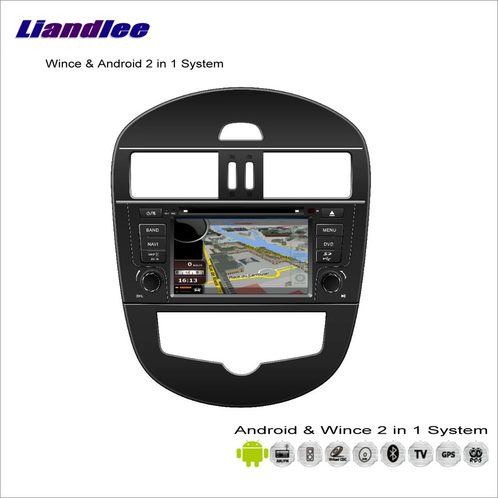 

Car Android Multimedia Stereo For Nissan Tiida 2011~2013 - Radio CD DVD Player GPS Navigation Audio Video